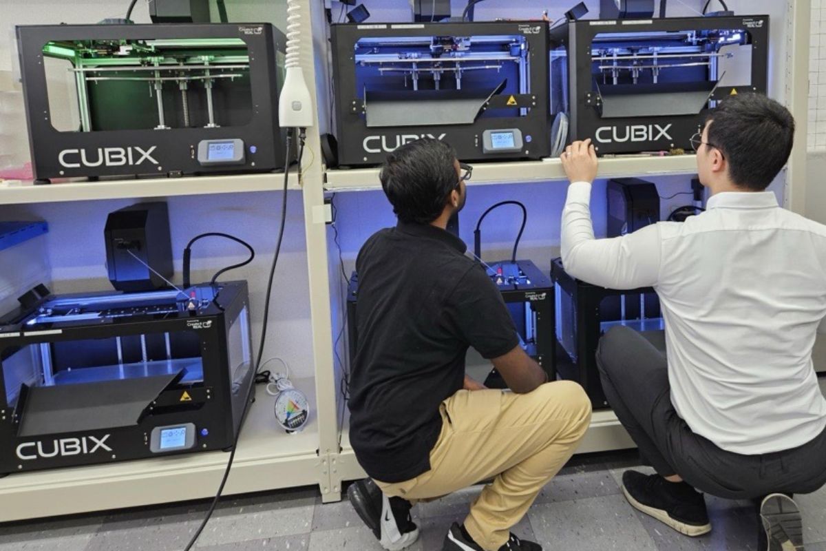 3D-Druck einer orthopädischen Schuhsohle